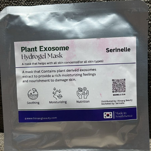 Plant Exosome Hydrogel Mask