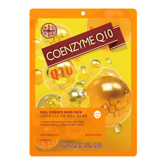 Coenzyme Q10 Real Essence Mask Pack